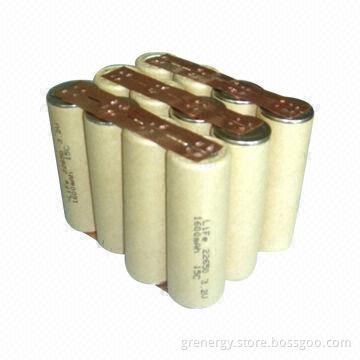 12.8V 4,800mAh LiFePO4 Battery Pack 4S3P, High Discharge Rate 15C for Power Tools, Vacuum Cleaner